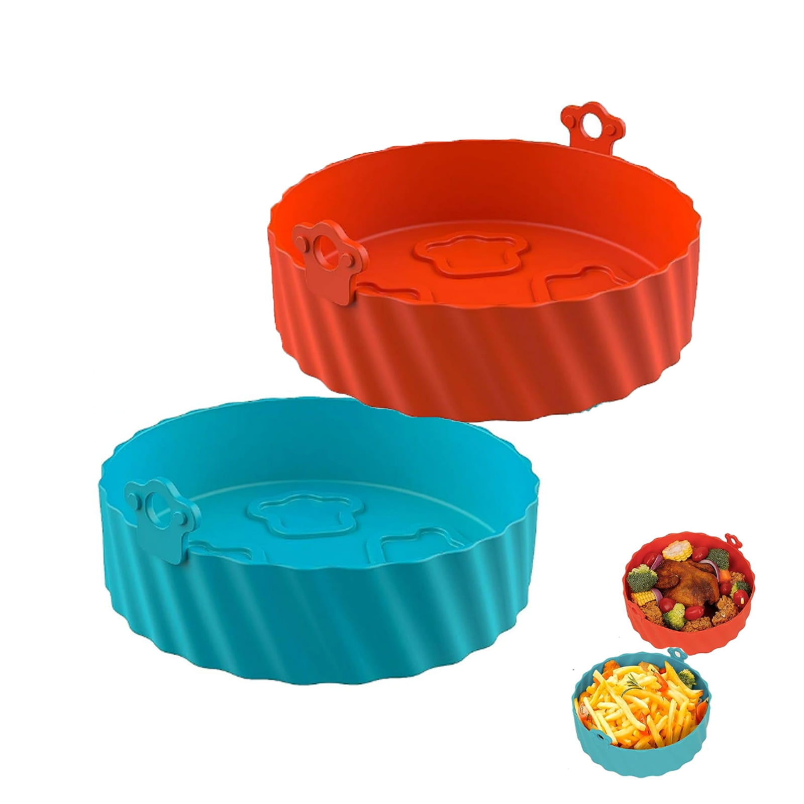 Tohuu Silicone Non-Stick Silicone Baking Tray High Temperature Silicone  Bowl No More Harsh Cleaning Basket After Using eco friendly 