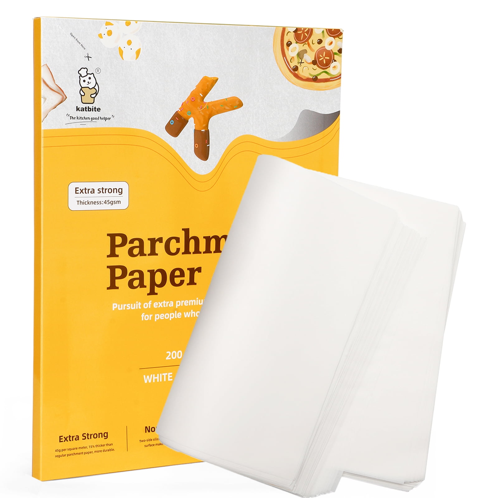 Pre cut shop parchment paper