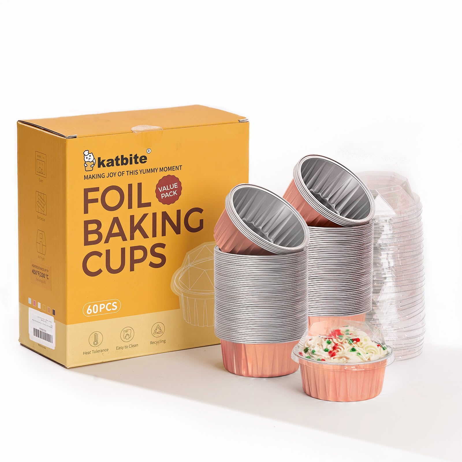 Mini Baking Cups, 100/Pkg
