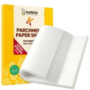 Katbite Heavy Duty Parchment Paper for Baking, 9x13 inch, 200 Pcs