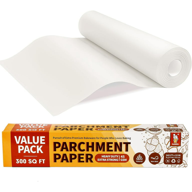 https://i5.walmartimages.com/seo/Katbite-Value-Pack-Parchment-Paper-Roll-Heavy-Duty-Non-stick-Parchment-Paper-Roll-with-Serrated-Cutter-15in-x-242ft-300-Sq-Ft-Wihte_8057ce57-9f61-4a39-9121-3aba778895e3.b6d1213fa050569187644ada5291fb3e.jpeg?odnHeight=768&odnWidth=768&odnBg=FFFFFF