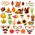 thumbnail image 1 of KatchOn, Happy Fall Photo Booth Props - Pack of 34 | Fall Photo Props | Fall Festival Photo Props | Thanksgiving Photo Booth Props, Harvest Photo Booth Props | Fall Picture Props for Fall Decorations, 1 of 5