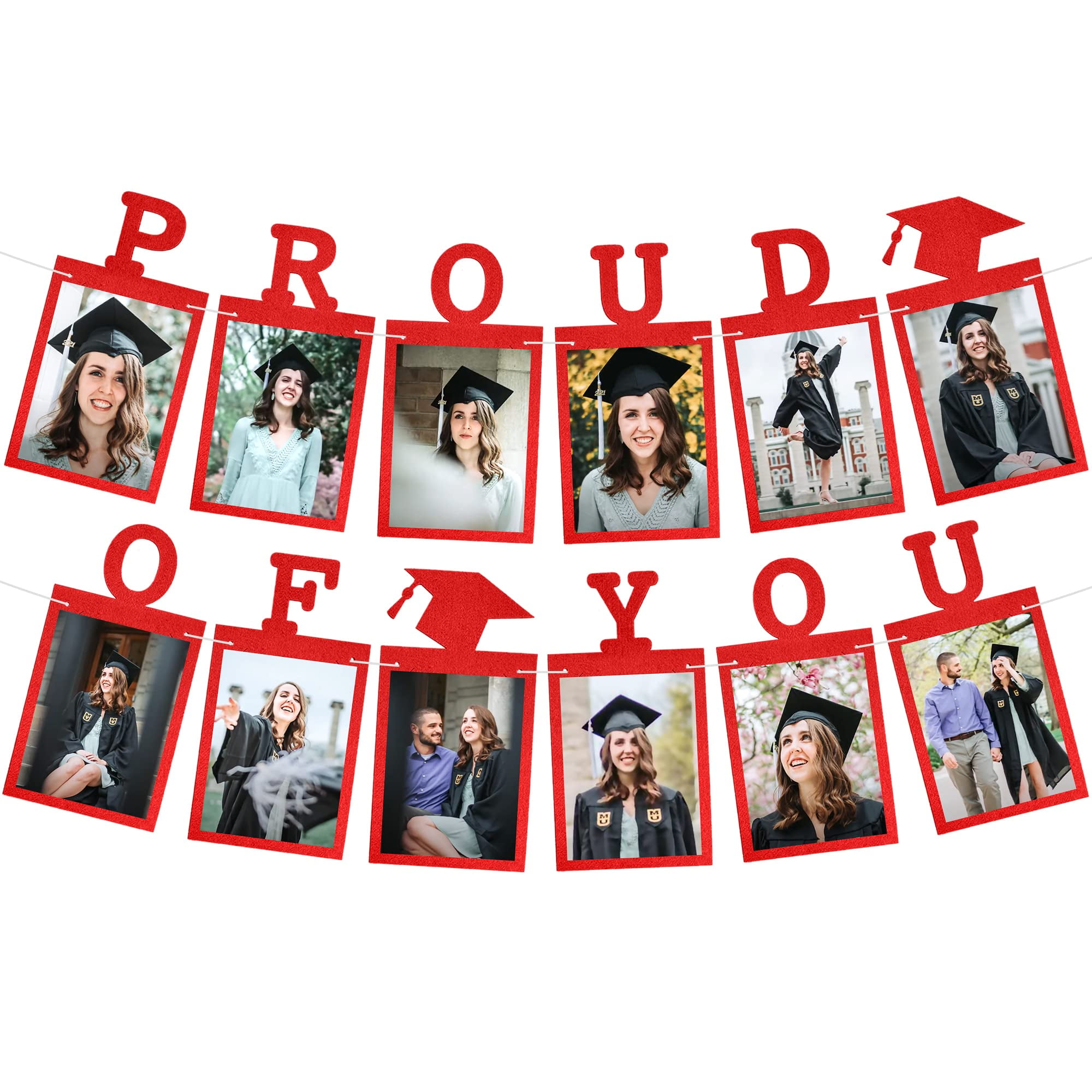 Grad To Rd KatchOn, Red GraduationTRDN Photo Banner 2025 - Large 10 Feet | Proud ...