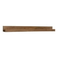 thumbnail image 1 of Kate And Laurel Wood Floating Shelf, 42 In x 3.5 In, Brown, 1 of 6
