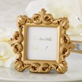 thumbnail image 1 of Kate Aspen Gold Baroque Royale Place Card & Photo Frame Set - 6 Count Decorative Wedding Registry Holders, 1 of 6
