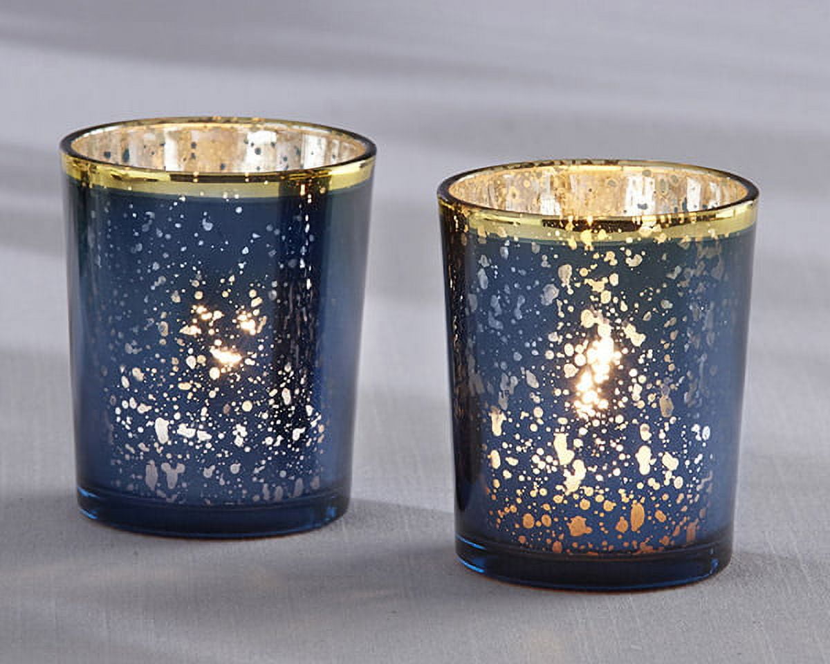 Kate Aspen Tea Light Holder, Mercury Glass Tealight Candle Holders ...