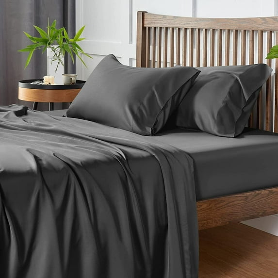 Kate Aurora 360 Thread Count Deep Pocket Premium Woven Viscoe Bamboo 3 Piece Sheet Set - Assorted Sizes & Colors