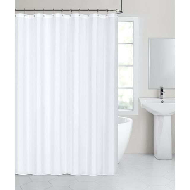 Kate Aurora Hotel Collection Fabric Shower Curtain Liner - Mold ...