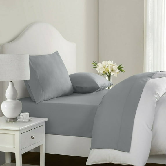 Kate Aurora Hotel Living Ultra Soft Microfiber Hypoallergenic Deep Pocket Sheet Sets - Assorted Colors & Sizes