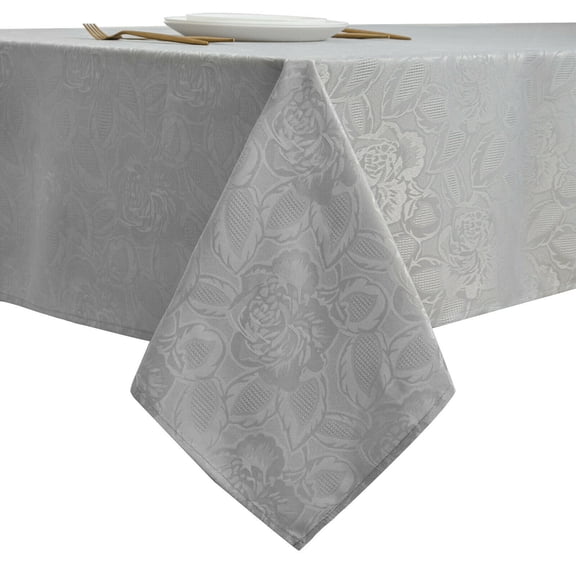 Kate Aurora Shabby Chic All Purpose Floral Fabric Tablecloth - Assorted Colors & Sizes