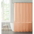 thumbnail image 1 of Kate Aurora Transparent Pastel 6 Gauge Hotel Non-Toxic Odor Free Mold & Mildew Resistant PEVA Shower Curtain Liner - Assorted Colors, 1 of 2