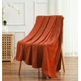 thumbnail image 1 of Kate Aurora Ultra Plush Herringbone Embossed Hypoallergenic Fleece Throw Blankets - Assorted Colors, 1 of 1