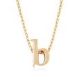 thumbnail image 1 of Kate Bissett P11409A-V00-B Rose Gold Initial B Pendant, 1 of 1
