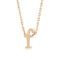 thumbnail image 1 of Kate Bissett P11409A-V00-F Rose Gold Initial F Pendant, 1 of 1