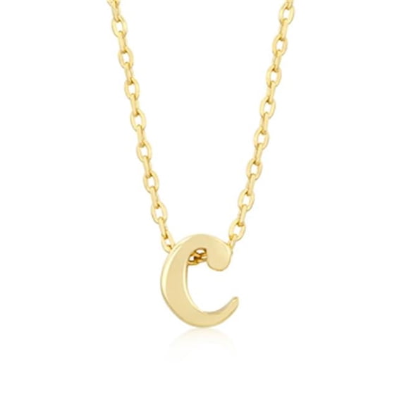 Kate Bissett P11409G-V00-C Golden Initial C Pendant
