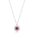 thumbnail image 1 of Kate Bissett P50163R-C17 Bella Bridal Pendant In Pink, 1 of 1