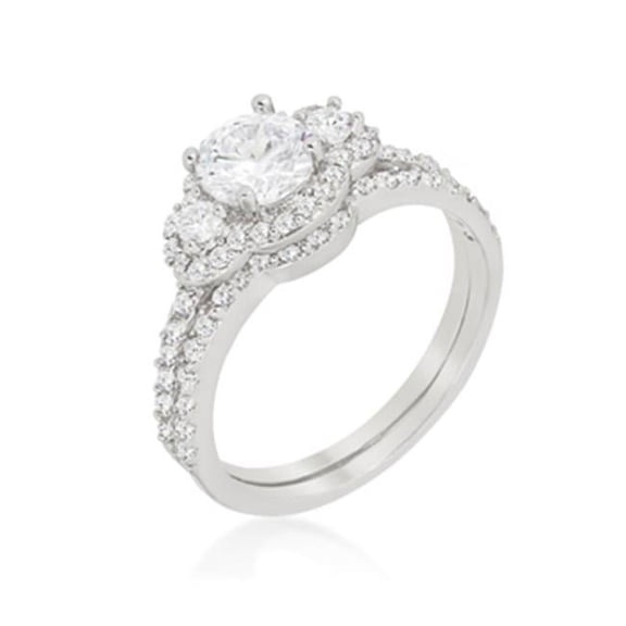 Kate Bissett R08374R-C01-10 Fancy Wedding Set Size - 10
