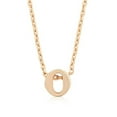 thumbnail image 1 of Kate Bissett  Rose Gold Initial O Pendant, 1 of 1
