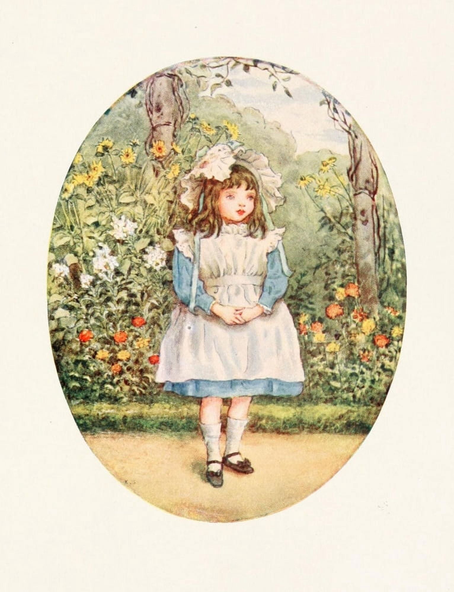 Kate Greenaway 1905 Joan Ponsonby 1891 Canvas Art - Kate Greenaway (24 x 36)