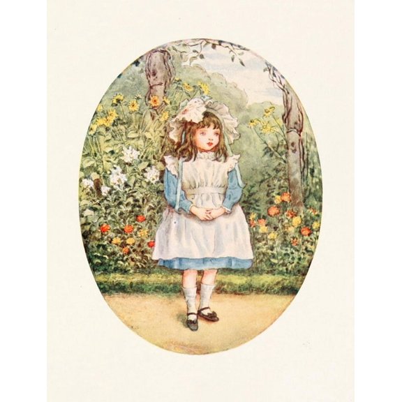 Kate Greenaway 1905 Joan Ponsonby 1891 Poster Print by Kate Greenaway (24 x 36)