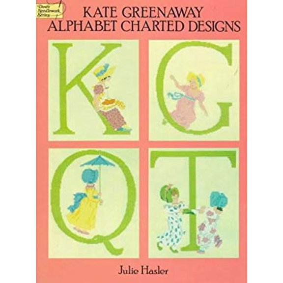 Pre-Owned Kate Greenaway Alphabet Charted Designs (Paperback) 0486251829 9780486251820