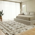 thumbnail image 1 of Rugs USA Audience Geometric Tasseled Area Rug, 9' x 12', Audience Beige, 1 of 8