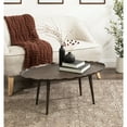 thumbnail image 1 of Kate and Laurel Alessia Transitional Oval Coffee Table, 34 x 20 x 15, Bronze, Metal Living Room Table for Storage and Display with Antique Deckled Edge Detailing, 1 of 8
