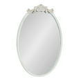 Kate and Laurel Arendahl Traditional Vertical Oval Wall Mirror, 18 x 24