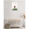 thumbnail image 1 of Kate and Laurel Bear Cub in Green Bathtub Checker Floor Framed Canvas Wall Art by Amy Peterson 18 x 24 Sylvie White, Whimsical, Animals, Humor, Bathroom Art for Wall Decor, Living Room, Bedroom, 1 of 8