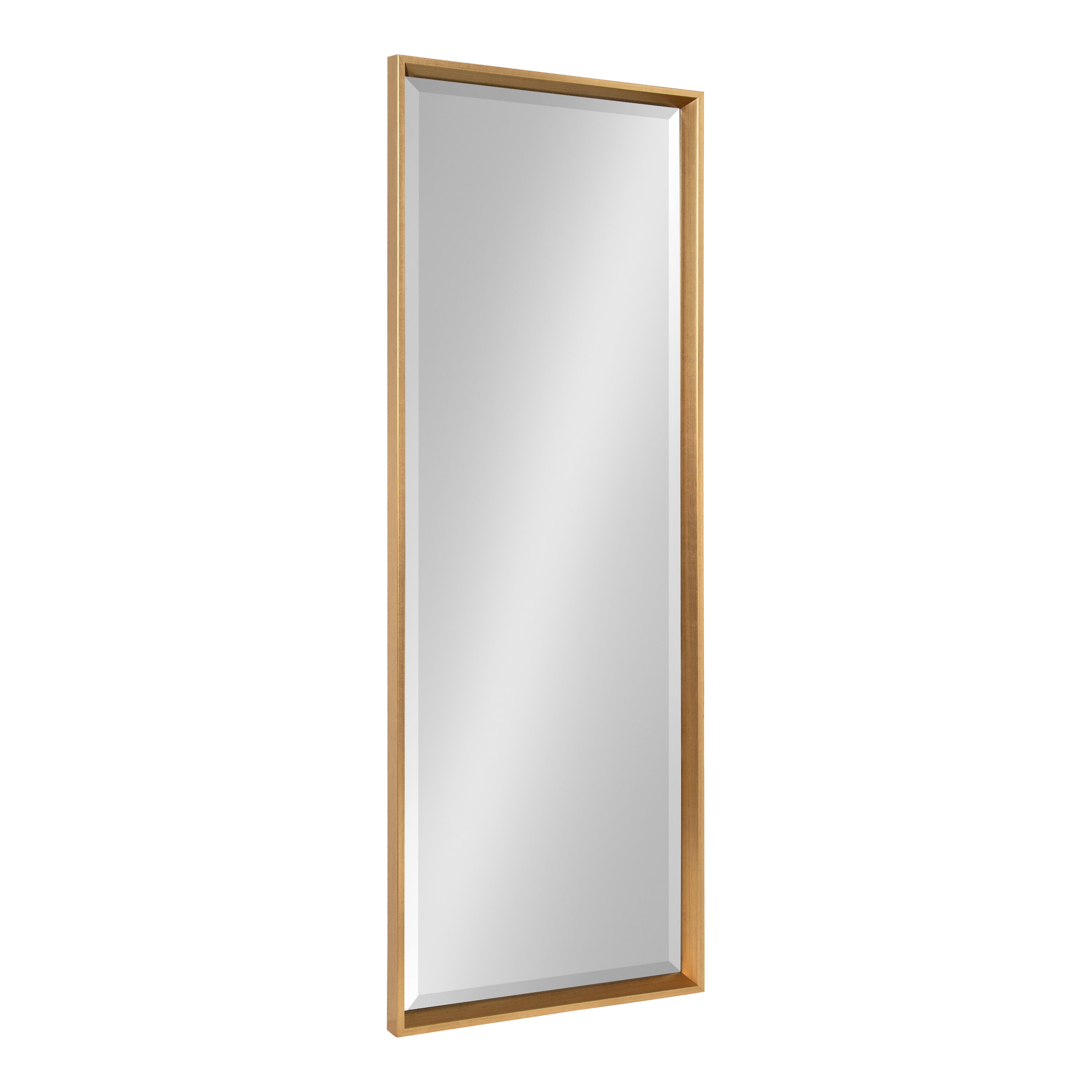 Calter Gold Full Length 55.75" Rectangular Wall Mirror