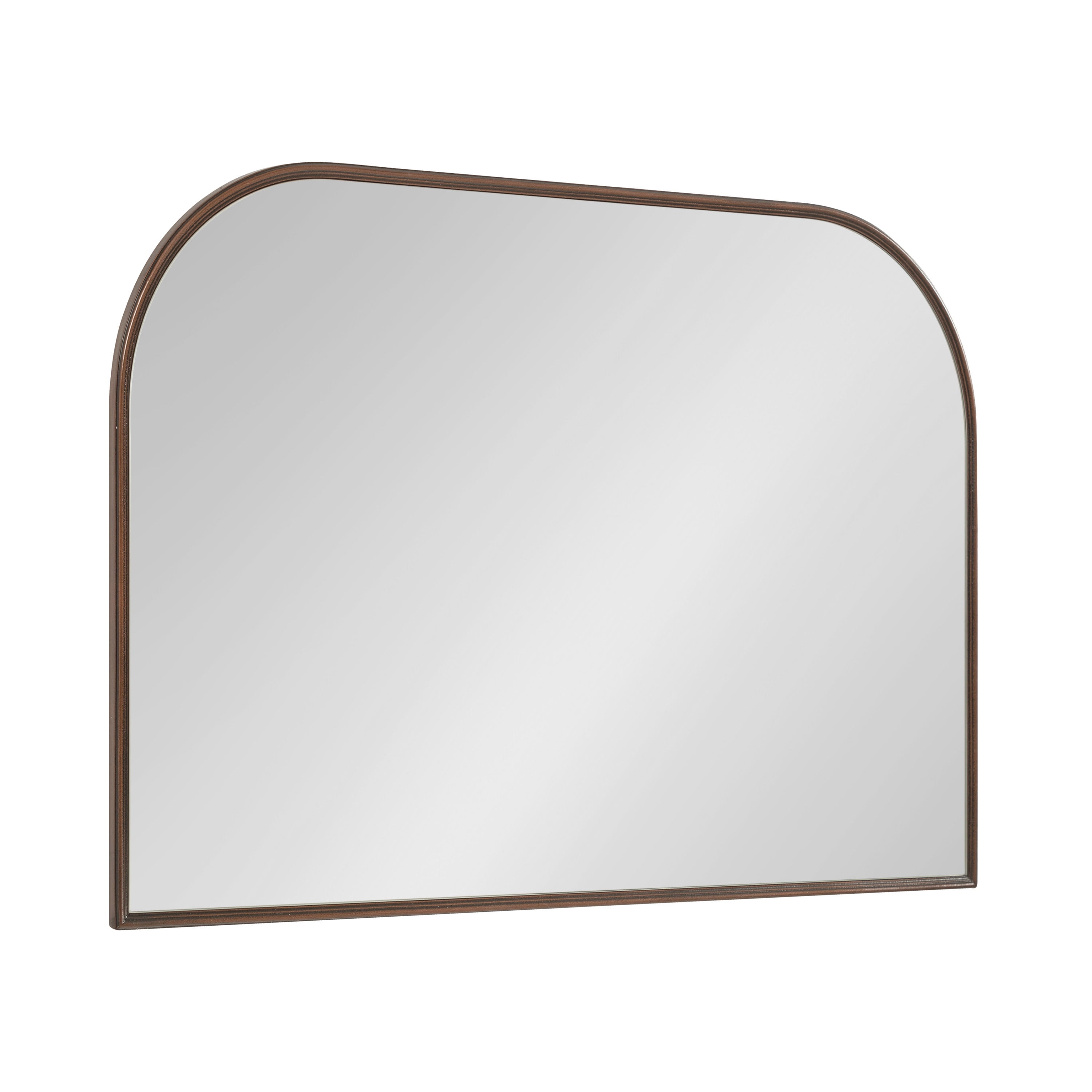 Caskill 36" x 24" Bronze Arched Wall Mirror