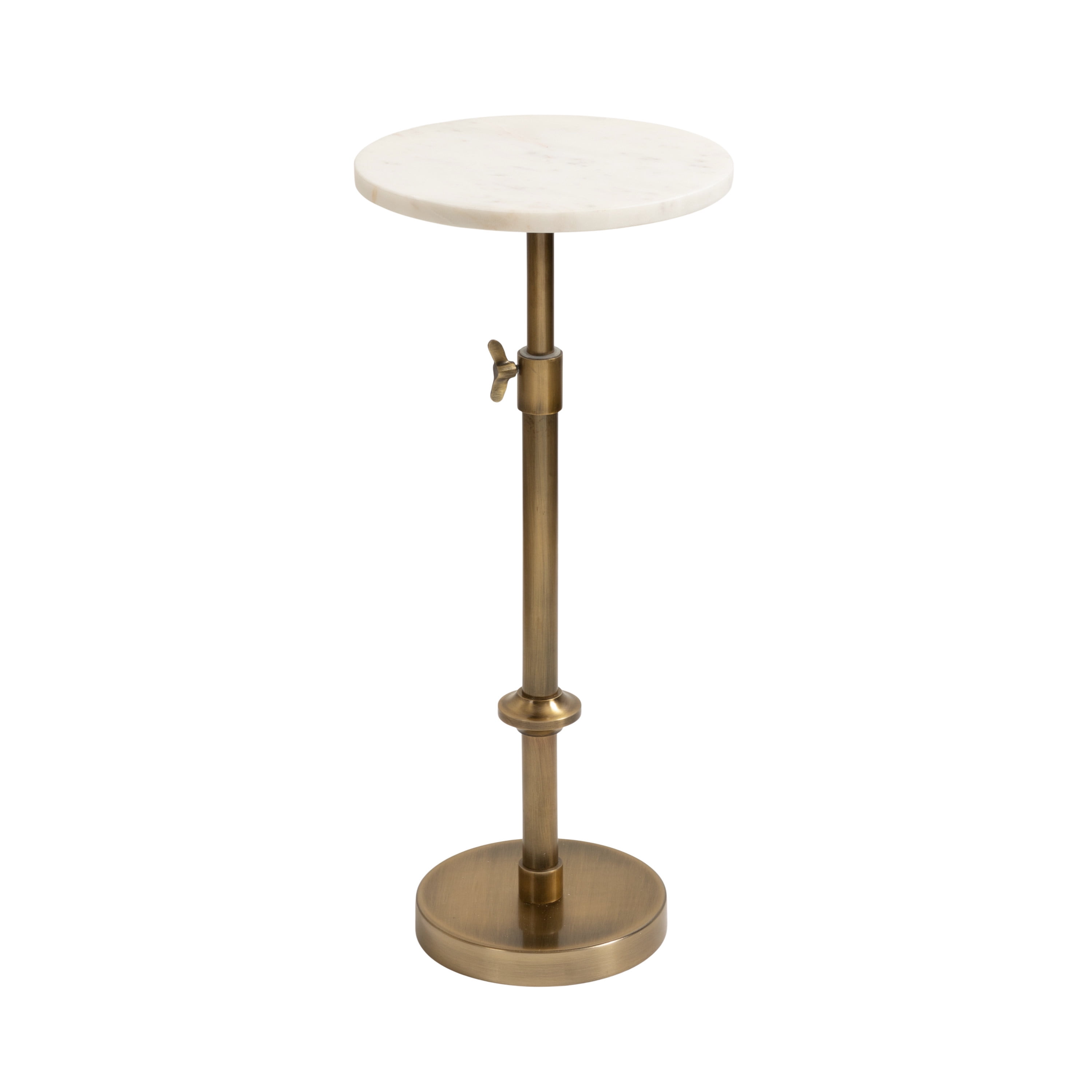 Kate and Laurel Engles Traditional Adjustable-Height Pedestal Drink ...
