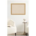 thumbnail image 1 of Kate and Laurel Framed Fabric Pinboard 26 x 20, Neutral Weave Printed Linen Decorative Bulletin Board for Use as a Vision Board or Wall Organization, Lila Gold Frame, 1 of 8