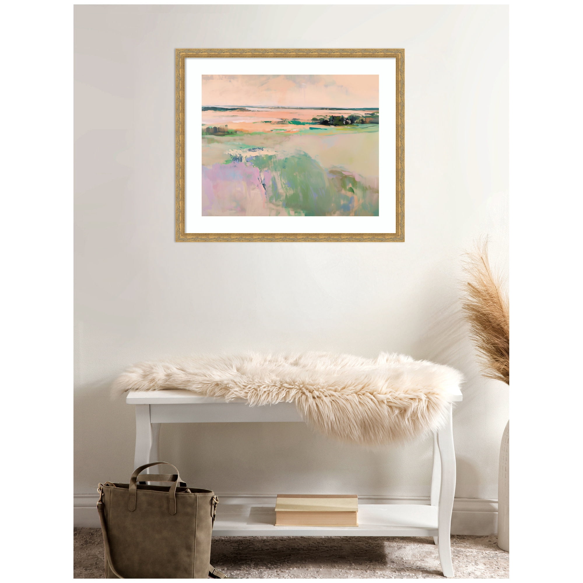 Kate and Laurel Framed Wall Art Print 'Pastel Horizon III' by Amy ...