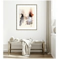 thumbnail image 1 of Kate and Laurel Framed Wall Art Print 'Urban Wanderer 1' by Xizhou Xie, 34 x 42, Mila Dark Silver Frame, Modern Contemporary, Abstract Art for Wall Decor, 1 of 8