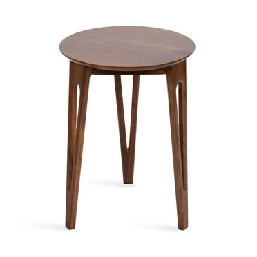 Kate And Laurel Sanzo Metal Drink Table, 9x9x23, Gold And Black