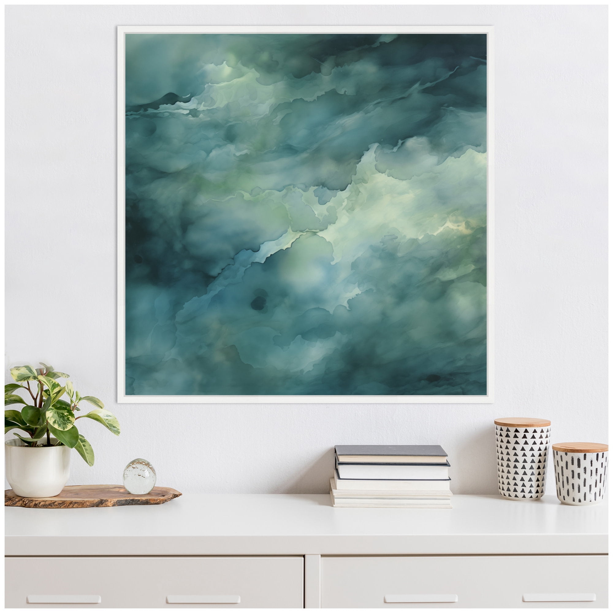 Modern Abstract Art Wall Decor photo