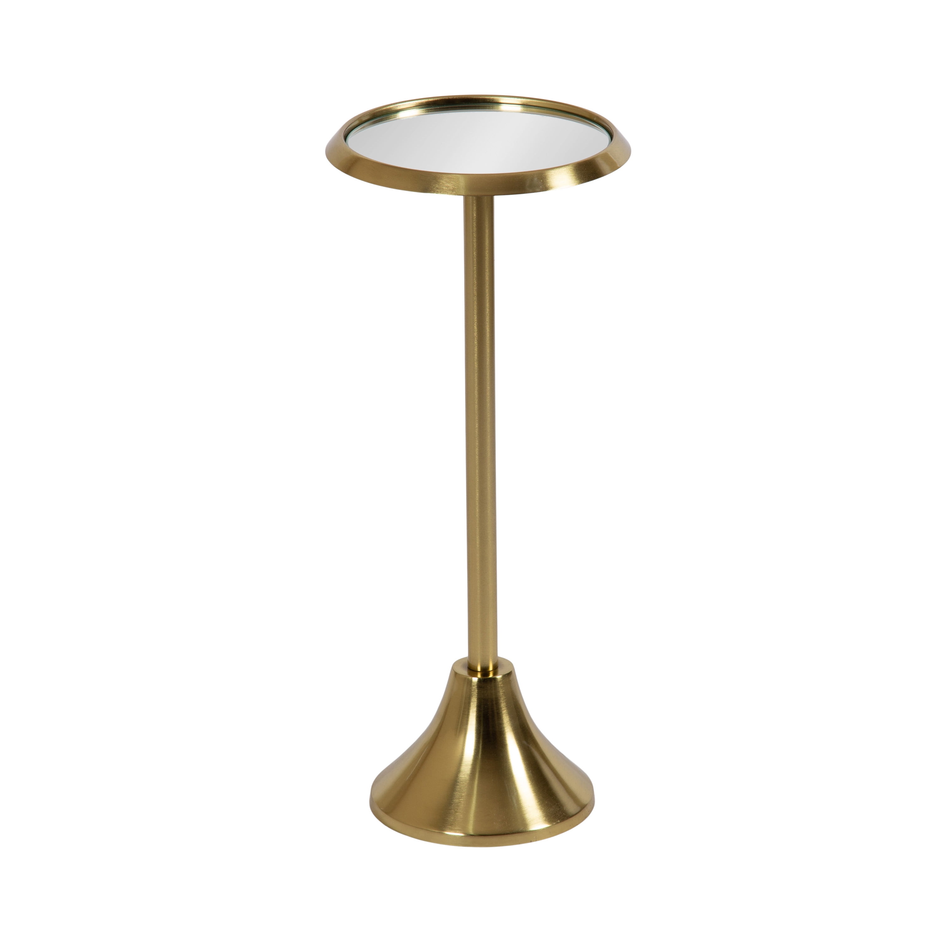 Kate and Laurel Sanzo Modern Pedestal Drink Table, 10 x 10 x 23 ...