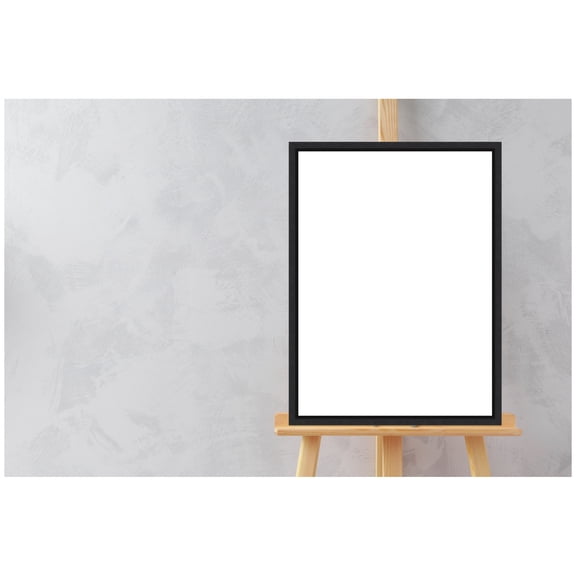 Kate and Laurel Sylvie Blank Framed Canvas, 18 x 24 Set of 3, Sleek Modern Empty Canvas for Painting Your Own Art, Ready to Paint Premium Already Framed Material