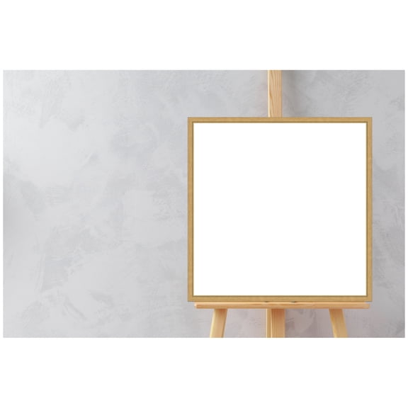 Kate and Laurel Sylvie Blank Framed Canvas, 22 x 22 Set of 2, Sleek Modern Empty Canvas for Painting Your Own Art, Ready to Paint Premium Already Framed Material