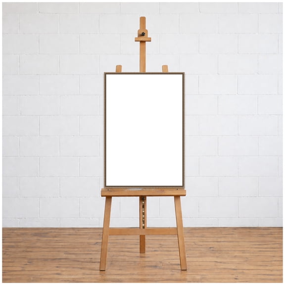 Kate and Laurel Sylvie Blank Framed Canvas, 23 x 33 Set of 3, Sleek Modern Empty Canvas for Painting Your Own Art, Ready to Paint Premium Already Framed Material