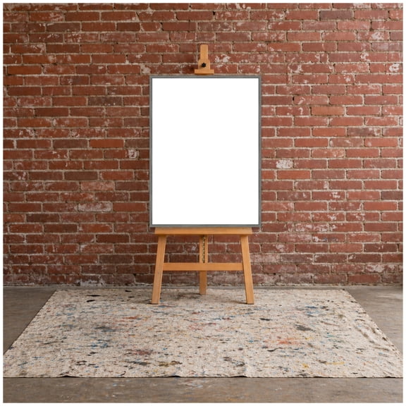 Kate and Laurel Sylvie Blank Framed Canvas, 28 x 38 Set of 2, Sleek Modern Empty Canvas for Painting Your Own Art, Ready to Paint Premium Already Framed Material
