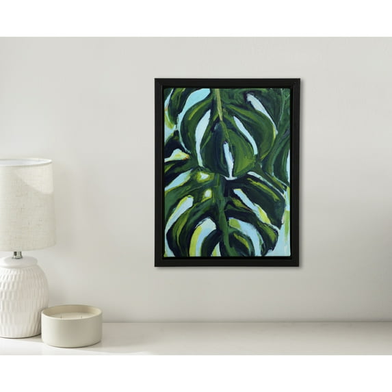 Kate and Laurel Sylvie Blank Framed Canvas Wall Art, 10x13 Black, Modern Empty Canvas for Paint-Your-Own Art, Ready to Paint Premium Canvas Already Framed