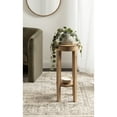 thumbnail image 1 of Kate and Laurel Talcott Modern Round Wood Side Table, 12 x 12 x 28, Natural Wood, Transitional Decorative Two-Tier End Table for Use as a Bedroom Nightstand or Living Room Plant Stand, 1 of 10