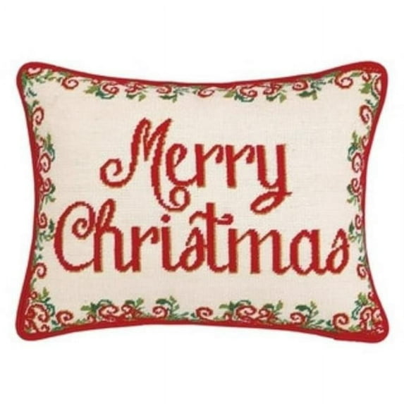 Kate McRostie Christmas Medallion Needlepoint