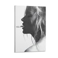thumbnail image 1 of Kate Moss - Cigarette Vintage Premium Poster Wall Art Poster Scroll Canvas Painting Picture Living Room Decor Home 16x24inch(40x60cm), 1 of 6
