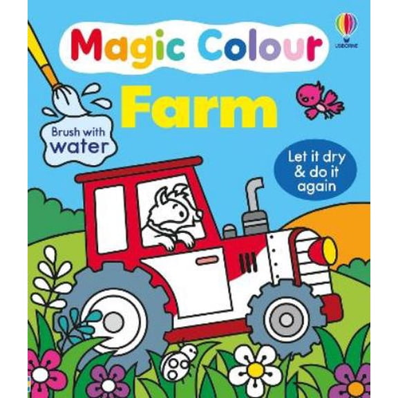 Kate Nolan Magic Colour Farm (Board Book) Magic Colour
