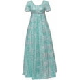 thumbnail image 1 of Kate Sharma Dress High Waistline Regency Era Dress Jane Austen Tea Party Gown, 1 of 7