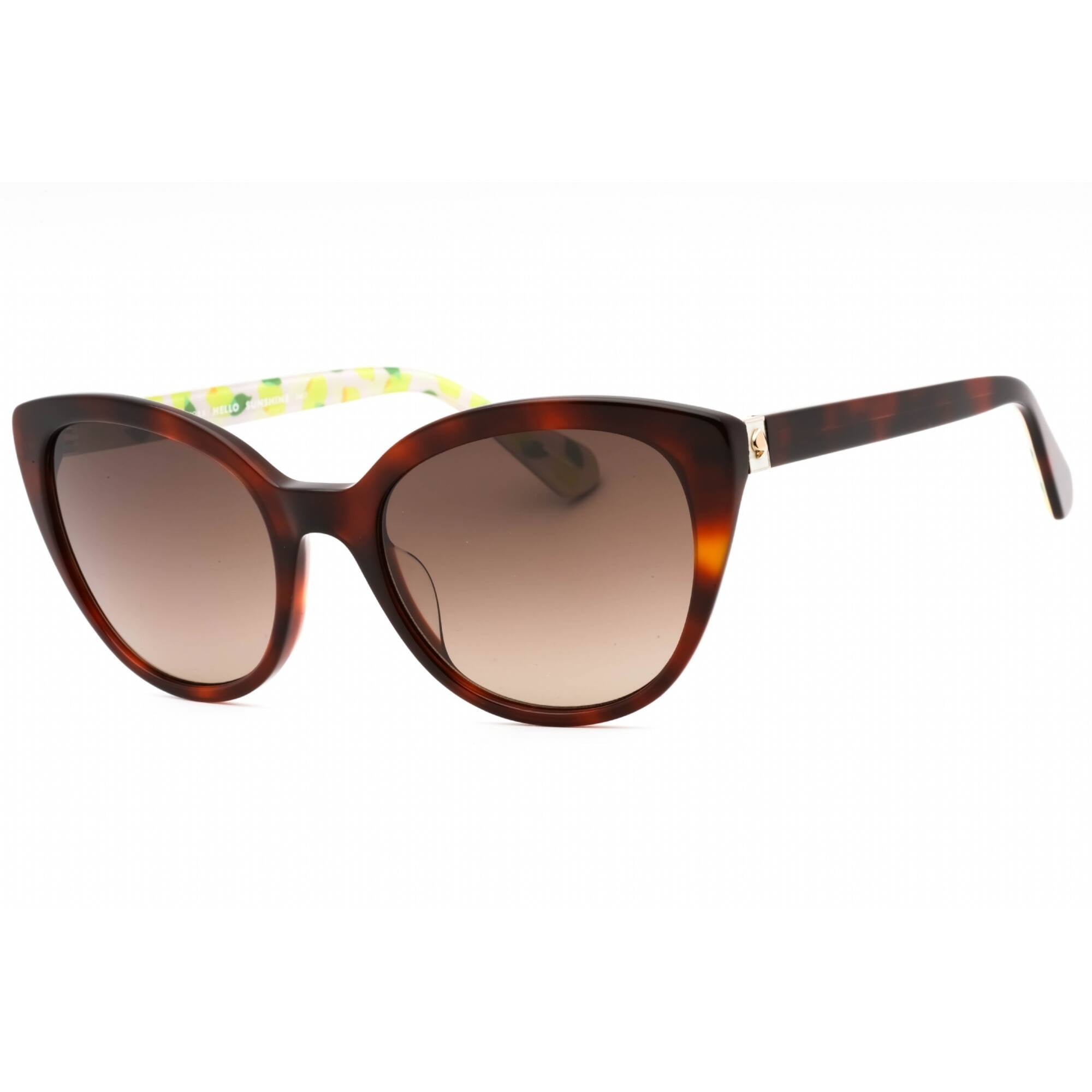 Kate Spade AMBERLEE/S 01NR HA Women's Havana Beige Sunglasses