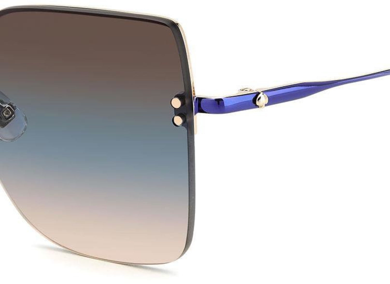 Kate Spade ARIELLA/G/S 0LKS 98 Women's Gold Blue Metal Sunglasses